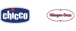 Logo Chicco, logo Häagen-Dazs